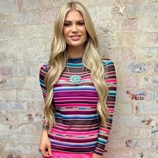 Plus Desert Dreams Top | gussieduponline