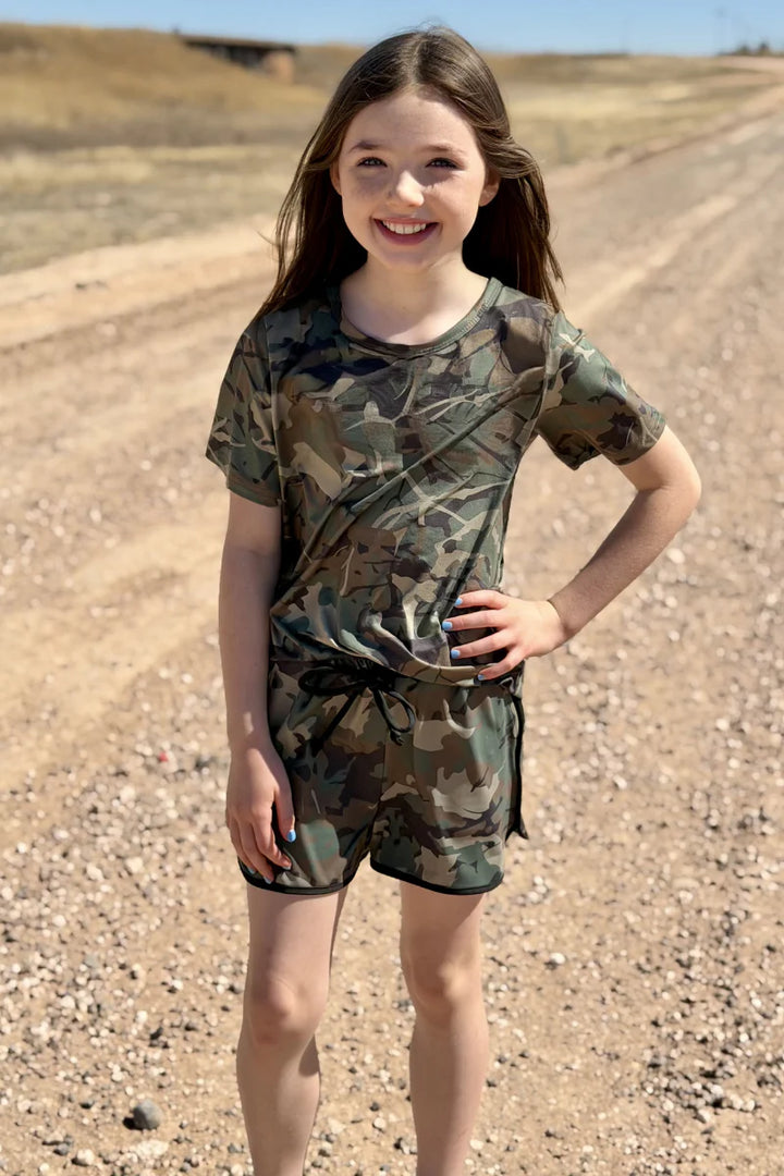 KIDS Sterling Kreek Camo Kreek Top