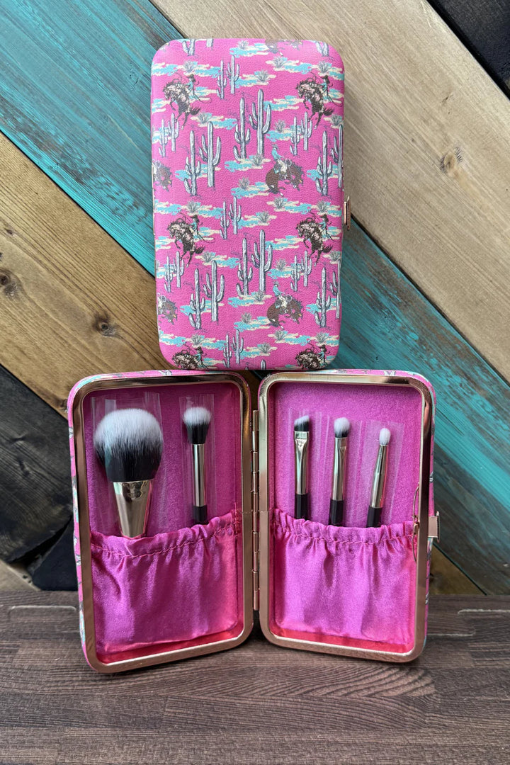 Sterling Kreek Blush & Broncs Makeup Brush Set