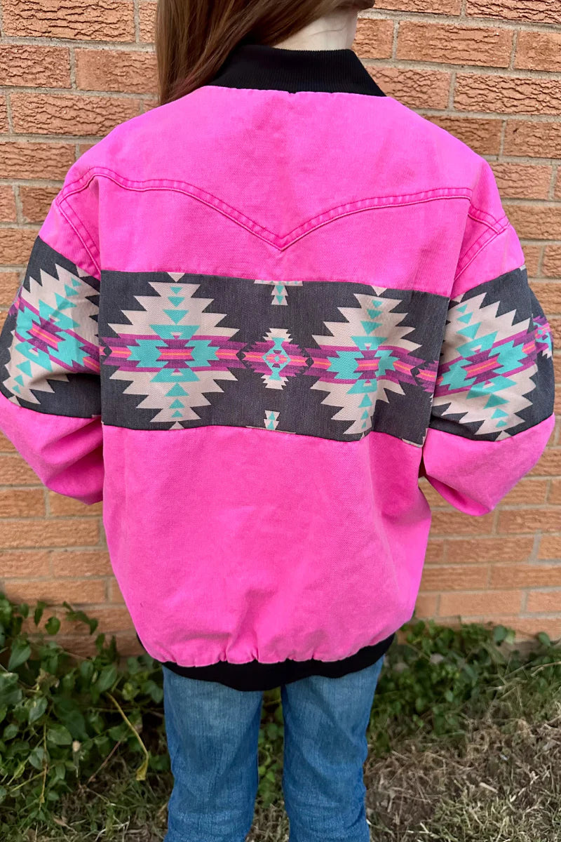 KIDS Sterling Kreek You Go Girl! Bomber Jacket