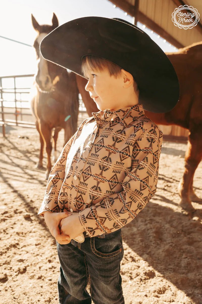 KIDS Sitting Bull Botton Up | gussieduponline