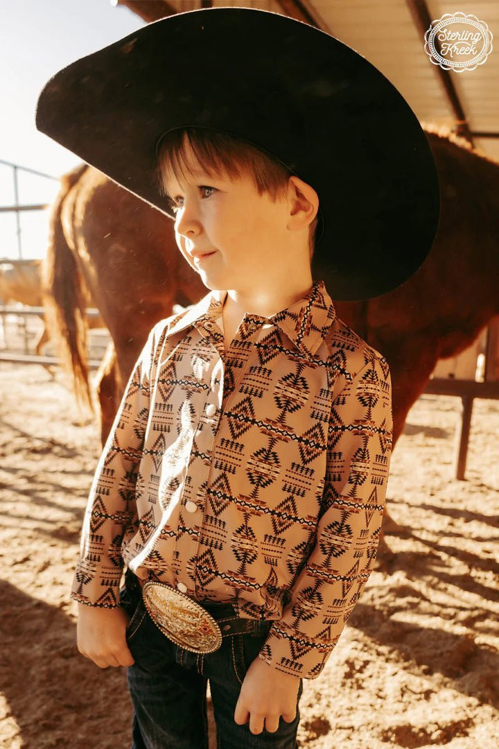 KIDS Sitting Bull Botton Up | gussieduponline