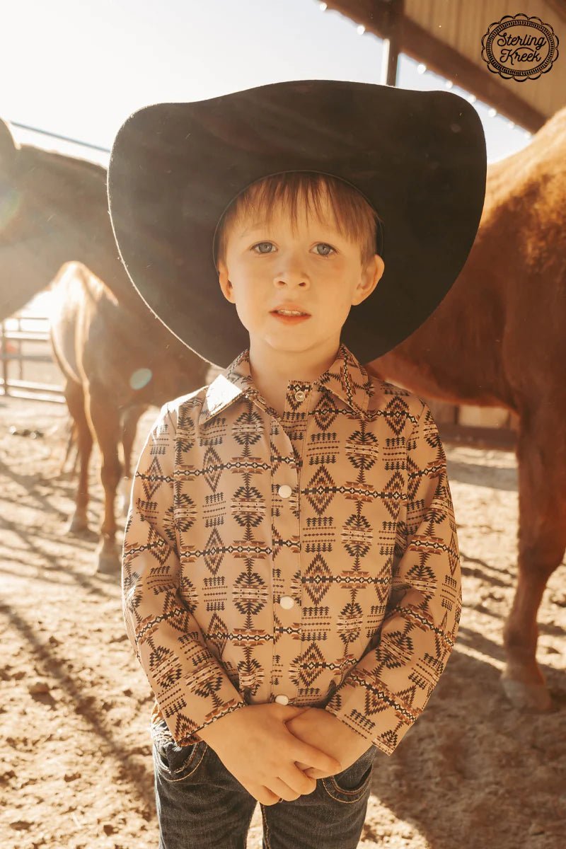 KIDS Sitting Bull Botton Up | gussieduponline