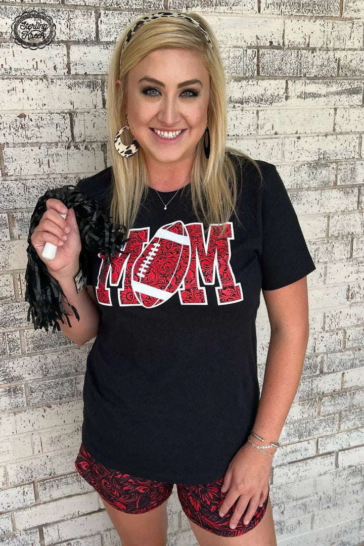 PLUS Football Mom Tee | gussieduponline