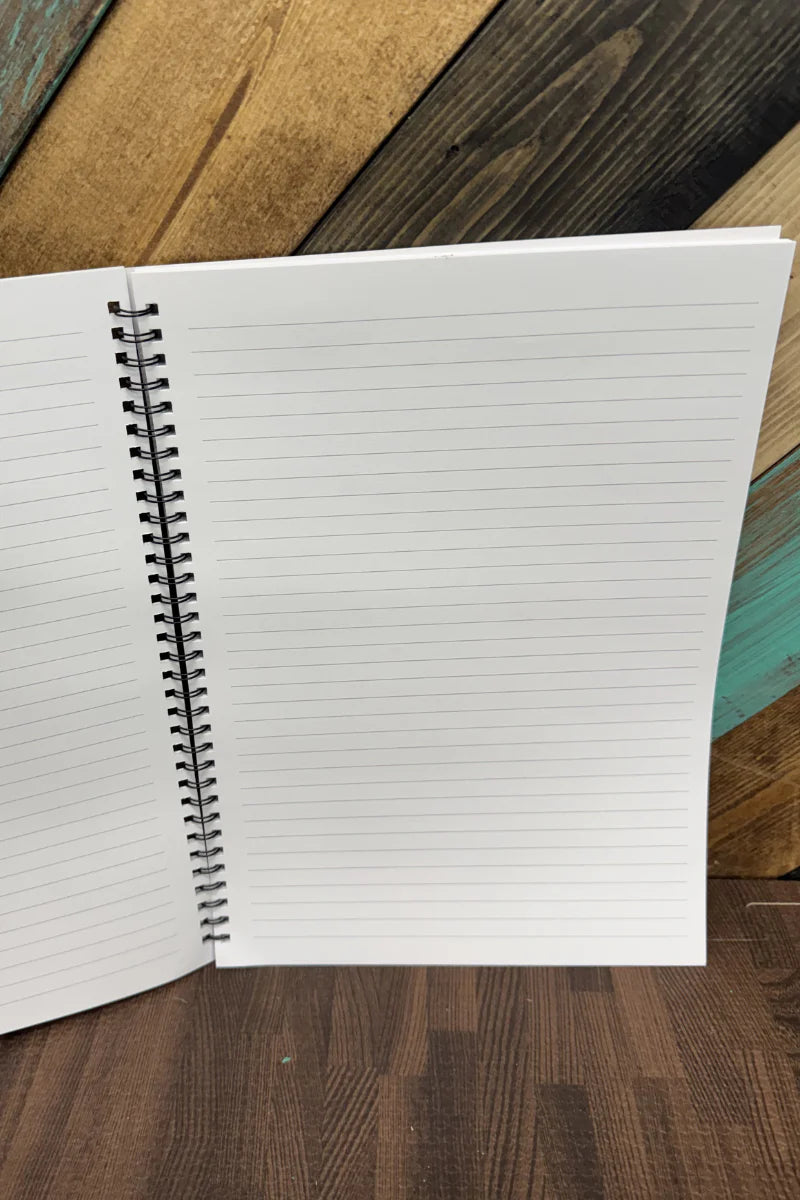 Sterling Kreek Stitched in Black Large Notebook