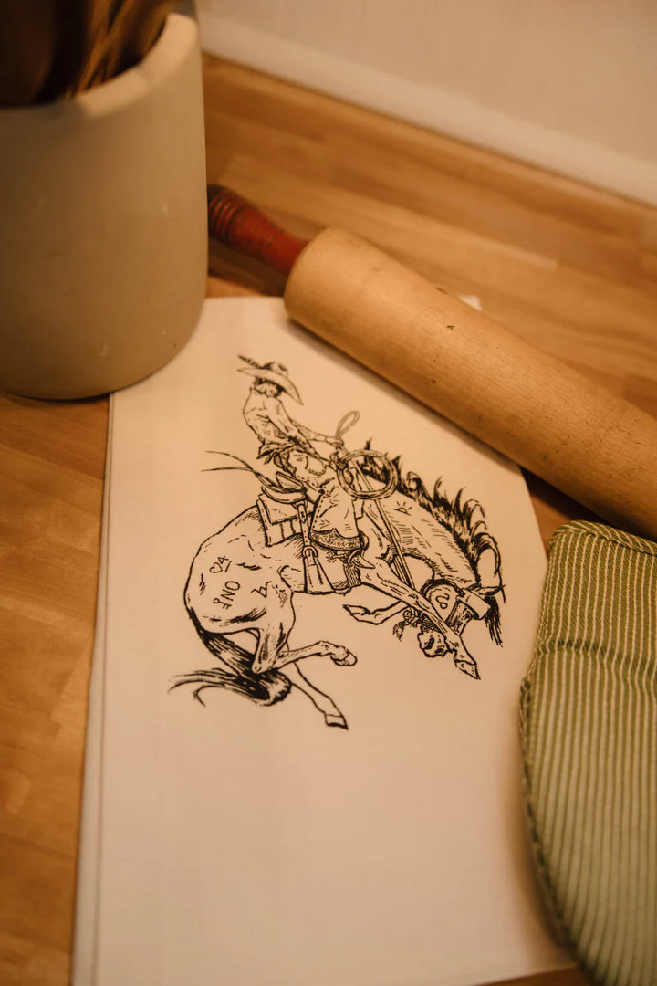 SK The Boots & Broncs Collection Tea Towels