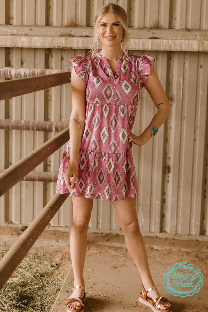 PLUS Sterling Kreek Needed Me Pink Dress | gussieduponline