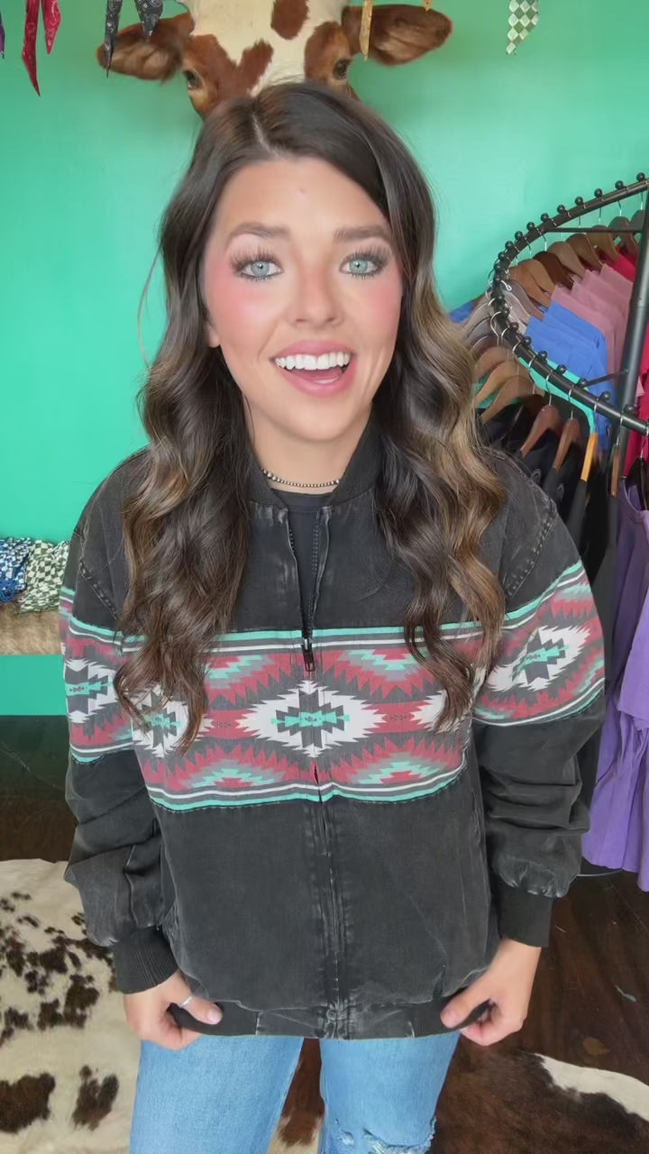 Sterling Kreek 90's Vibes Bomber Jacket