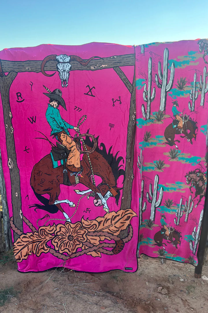 Sterling Kreek Rosette Rodeo Blanket