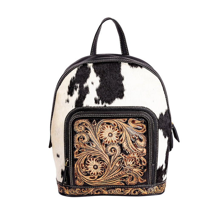 Old Mill Trail Hand-tooled Backpack Bag | gussieduponline