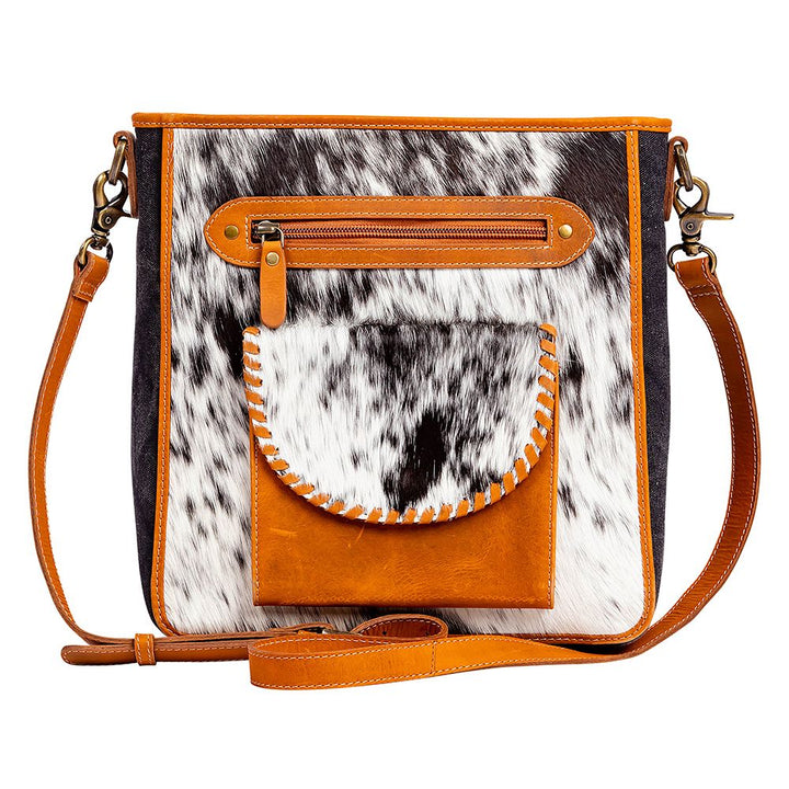 Highstone Canvas & Hairon Bag | gussieduponline