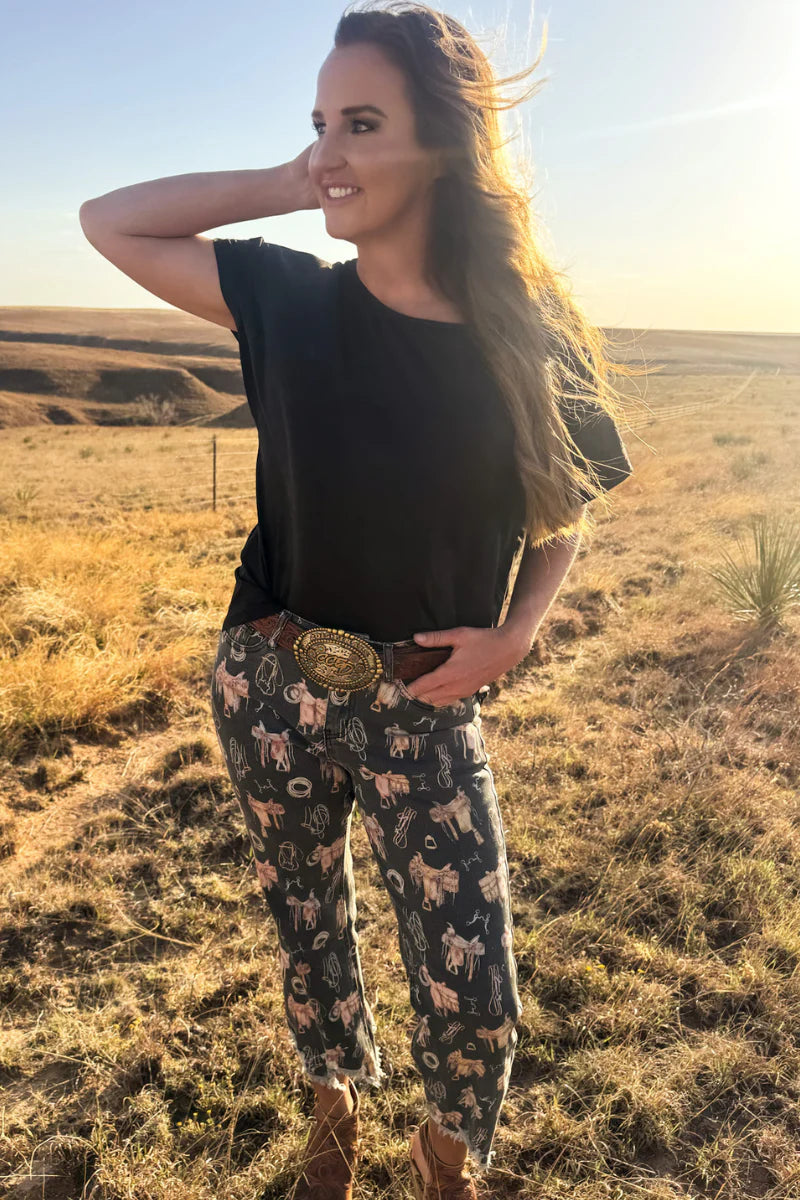 Sterling Kreek Saddle Room Jeans