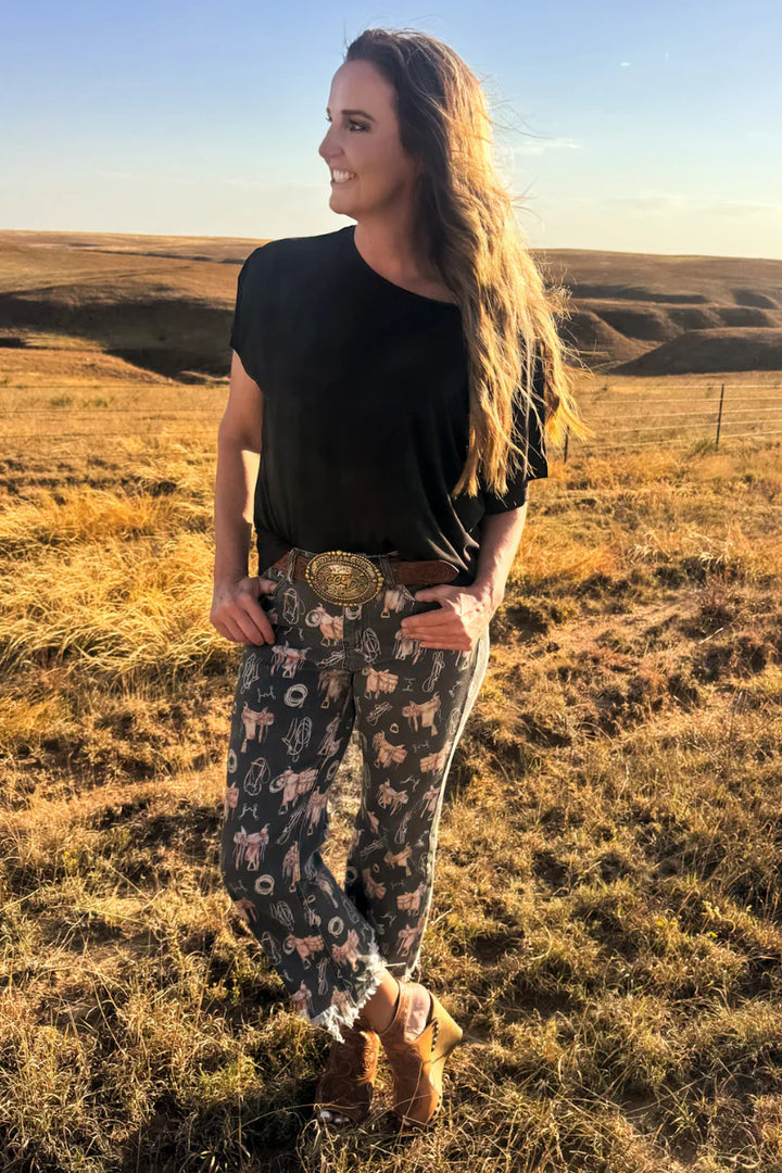 Sterling Kreek Saddle Room Jeans