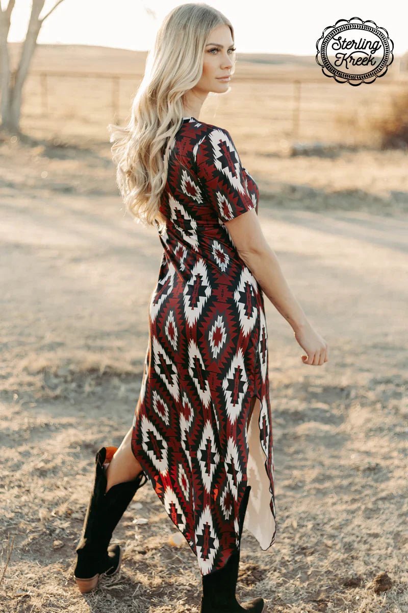 PLUS  Western Rebel Maxi Dress | gussieduponline