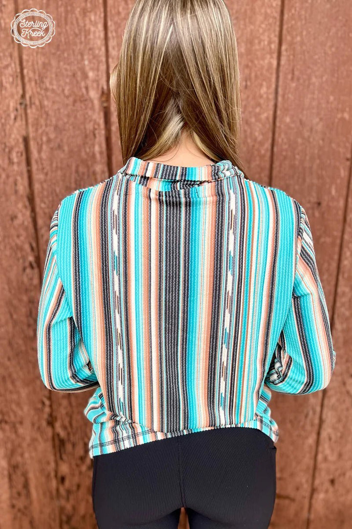 Serape Me Up Pullover | gussieduponline