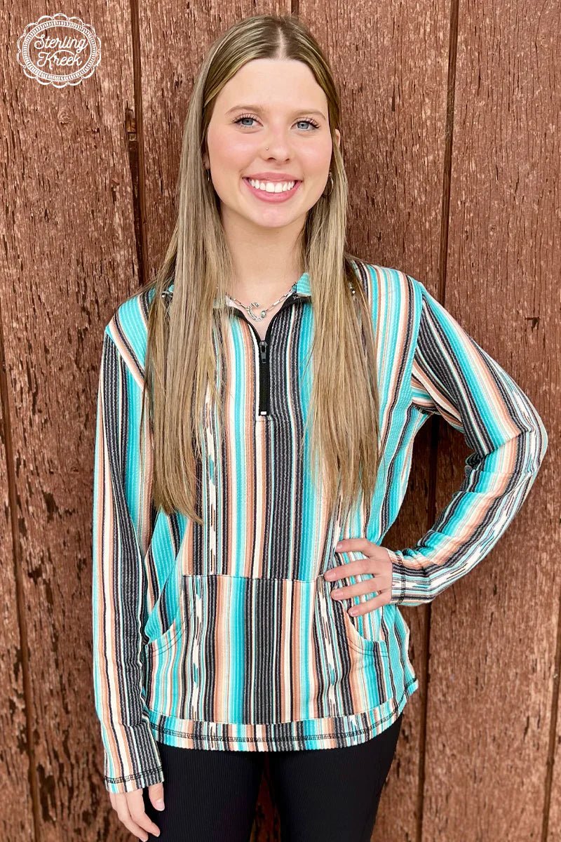 PLUS Serape Me Up Pullover | gussieduponline