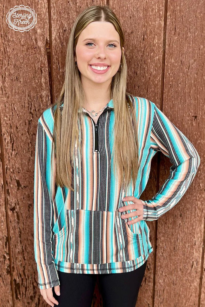 PLUS Serape Me Up Pullover | gussieduponline