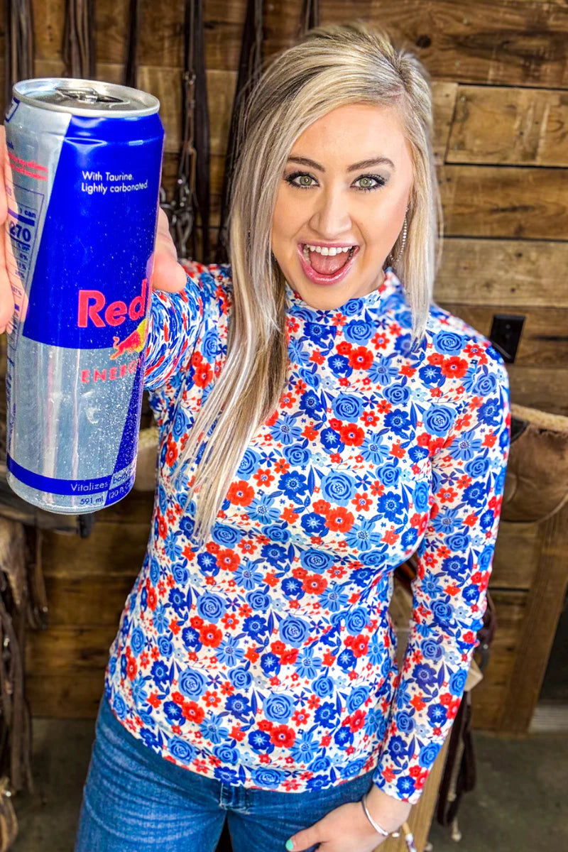 Sterling Kreek American Dreamin' Mesh Top*