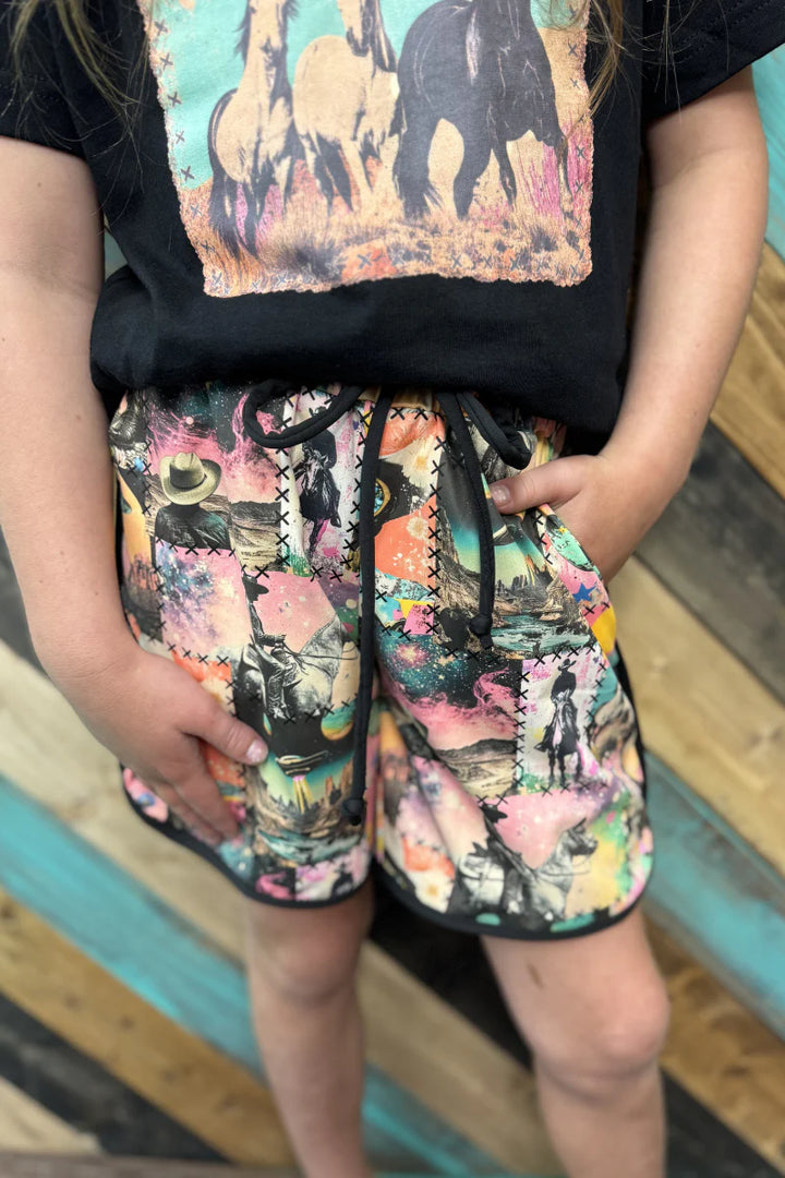 KIDS Sterling Kreek Cosmic Cowgirl Tee