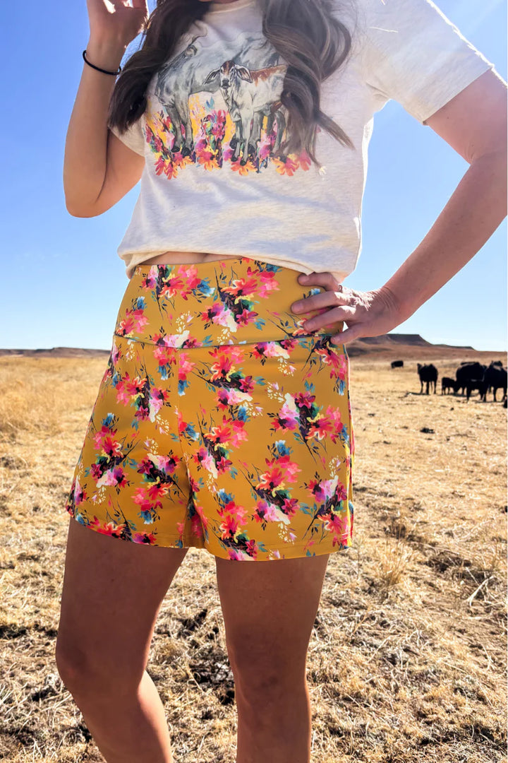 Sterling Kreek Warm Wildflower Shorts