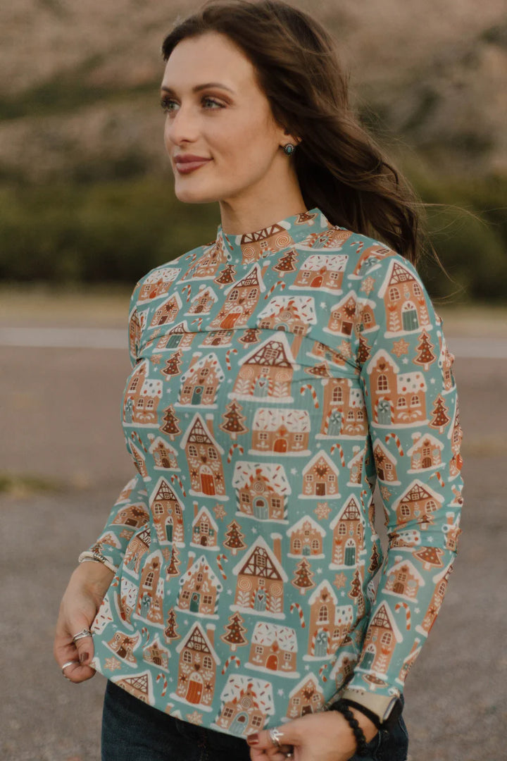 Wrangler's Wonderland Mesh Top*