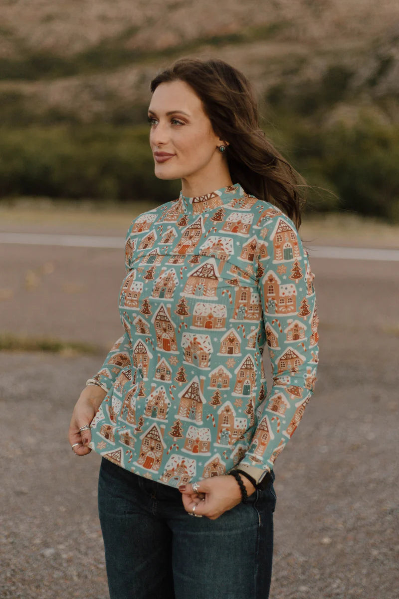 Wrangler's Wonderland Mesh Top*