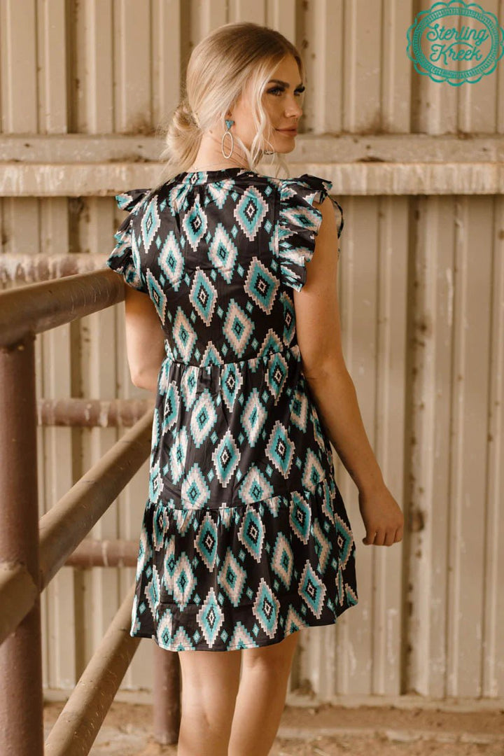 Sterling Kreek Black Needed Me Dress | gussieduponline