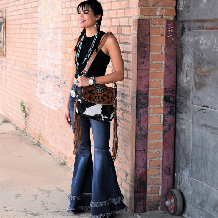 Broken Bough Tooled Bag | gussieduponline