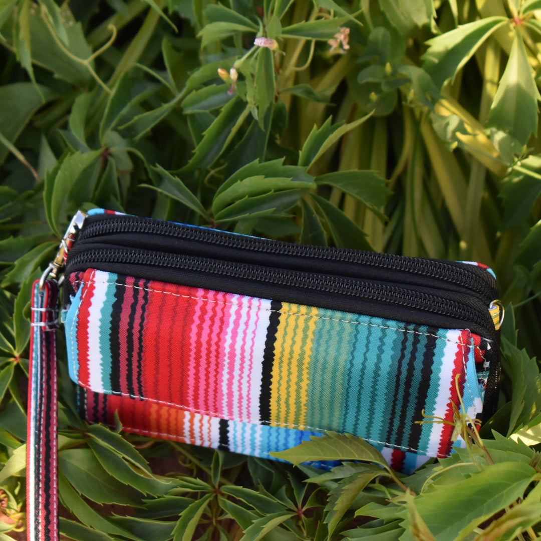 Serape Aztec Crossbody Wallet | gussieduponline