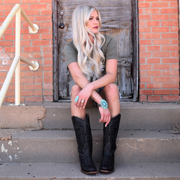 Midnight Rider Leather Boots | gussieduponline