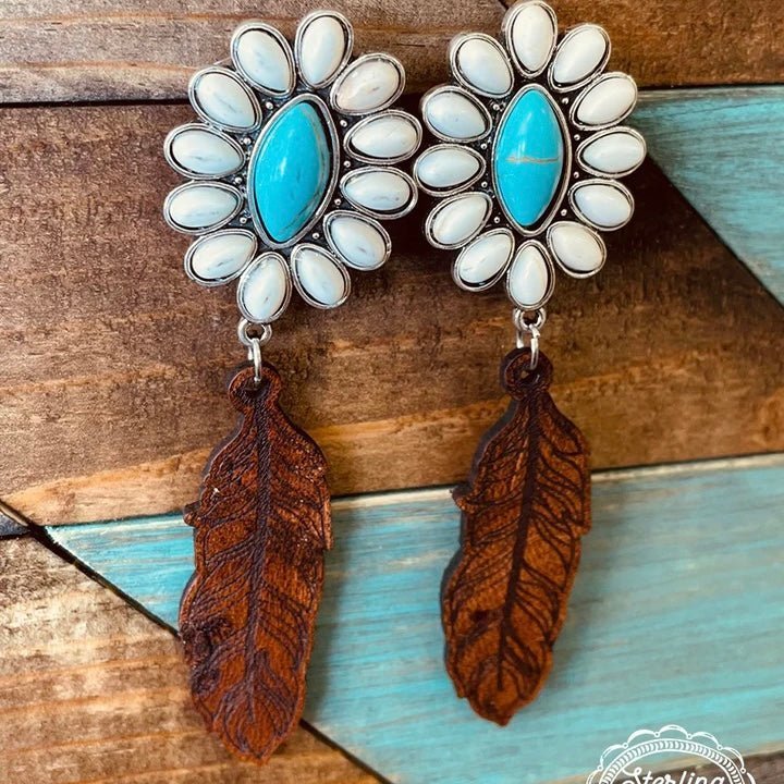 Folsom Blue Earrings | gussieduponline