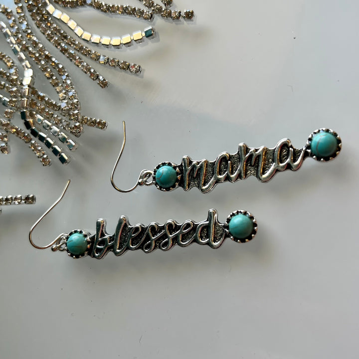 Blessed Mama Earrings | gussieduponline