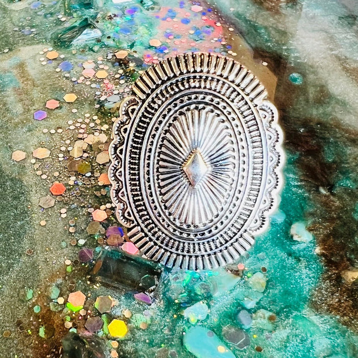 Western Concho Cuff Ring | gussieduponline