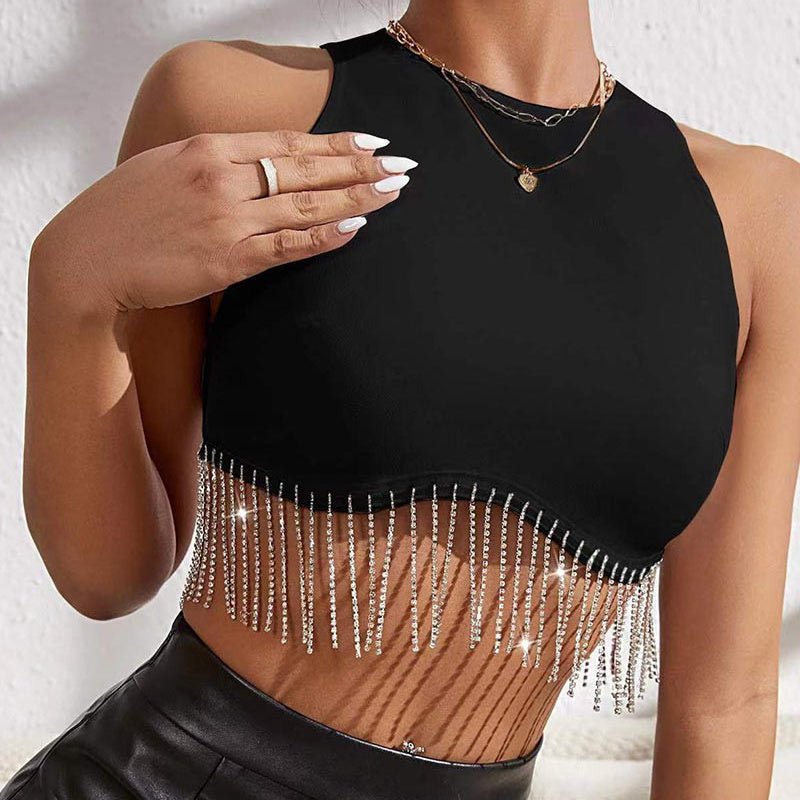 Vegas Strip Crop Top- 2 Colors* | gussieduponline