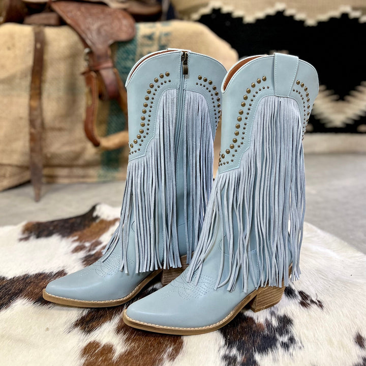 Beastly Fringe Boots | gussieduponline