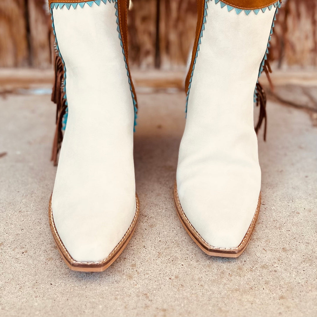 Gizelle Fringe Boots | gussieduponline