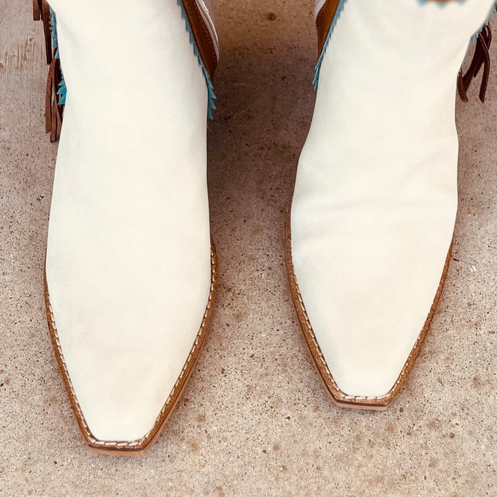 Gizelle Fringe Boots | gussieduponline