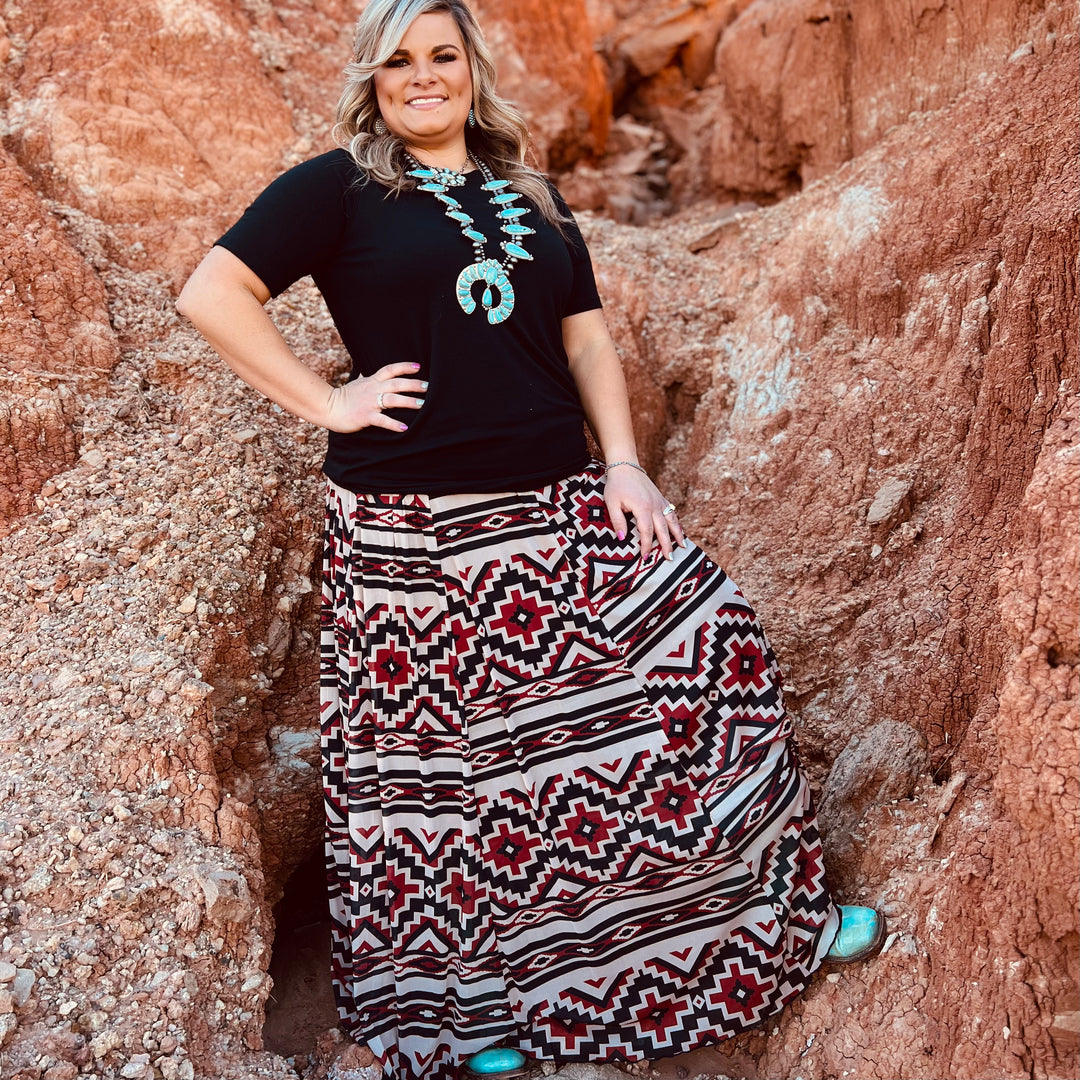 Plus Caribou Canyon Skirt | gussieduponline