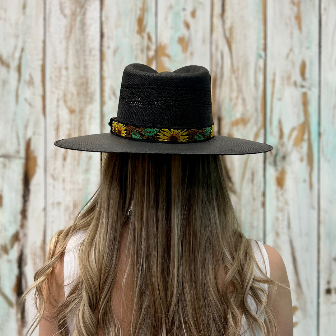 Rolling Around In The Sunflowers Straw Hat | gussieduponline