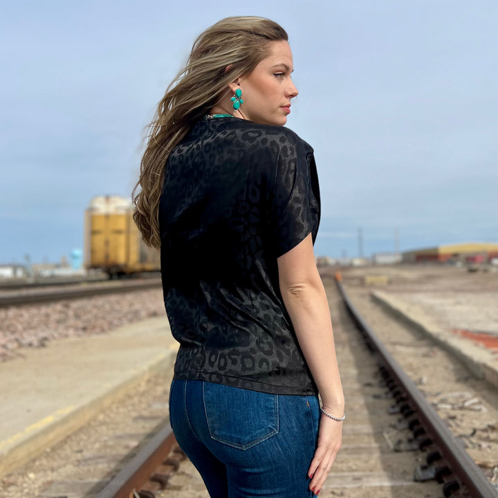 Two Step Black Top | gussieduponline