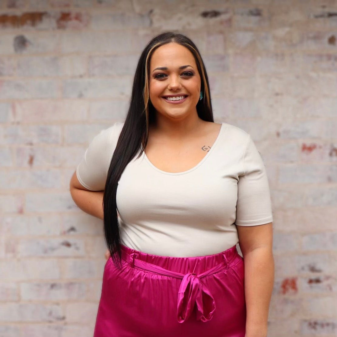 Plus Simply Put Body Suit | gussieduponline