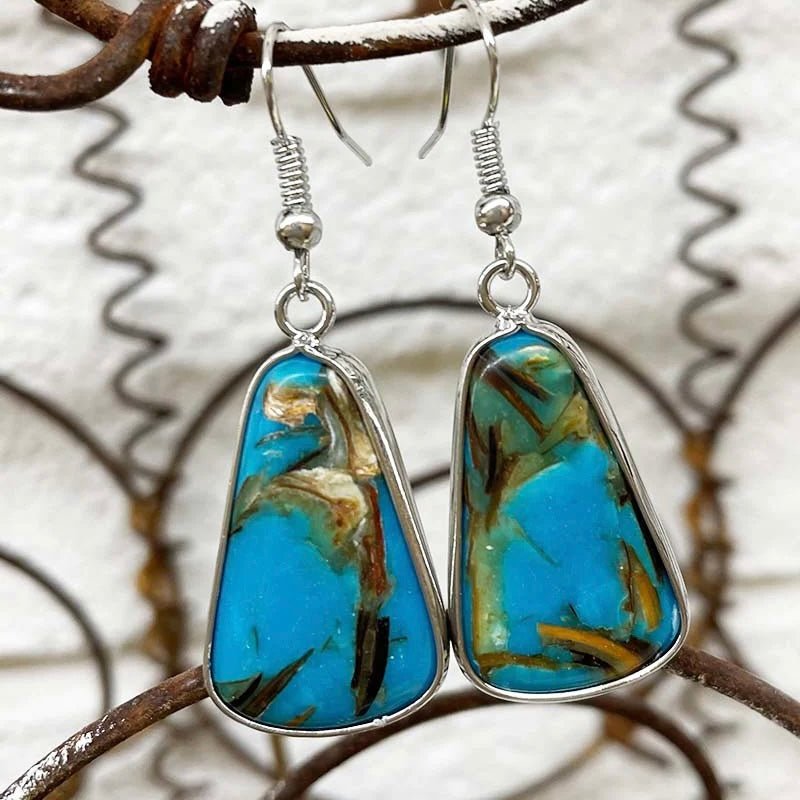 Turquoise Tango Earrings | gussieduponline