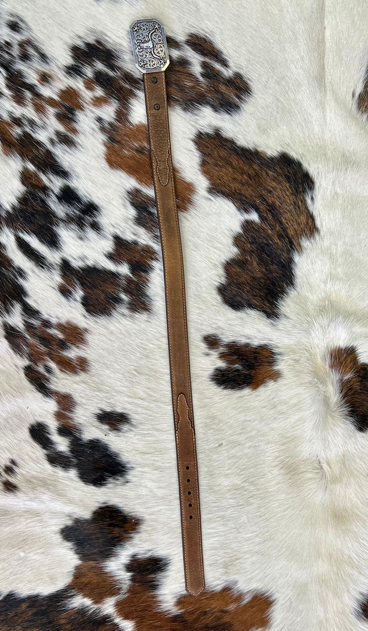 KIDS Longhorn Leather Belt | gussieduponline