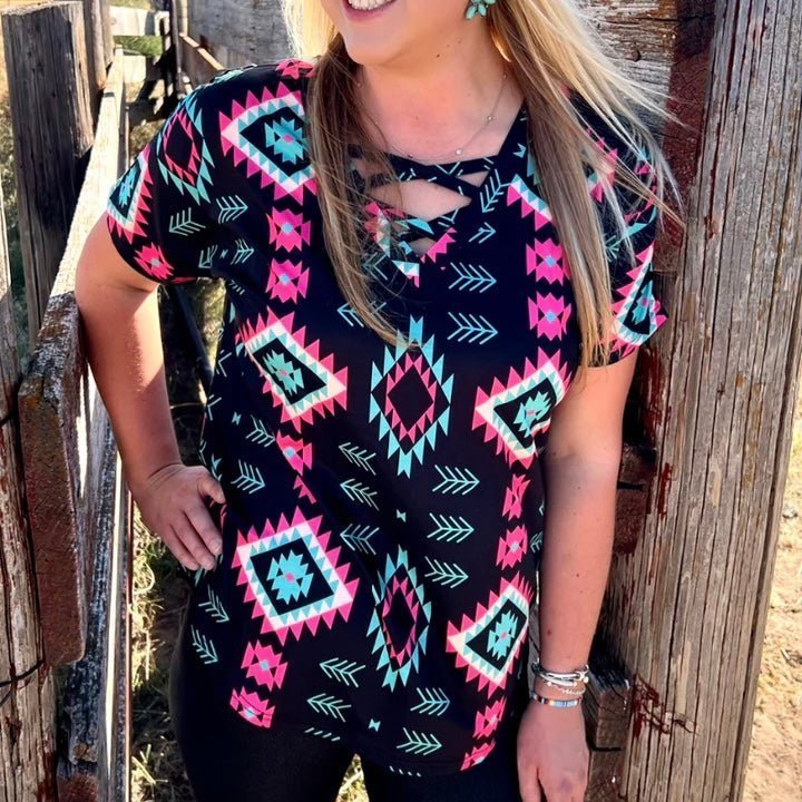 Cross Your Heart Top | gussieduponline