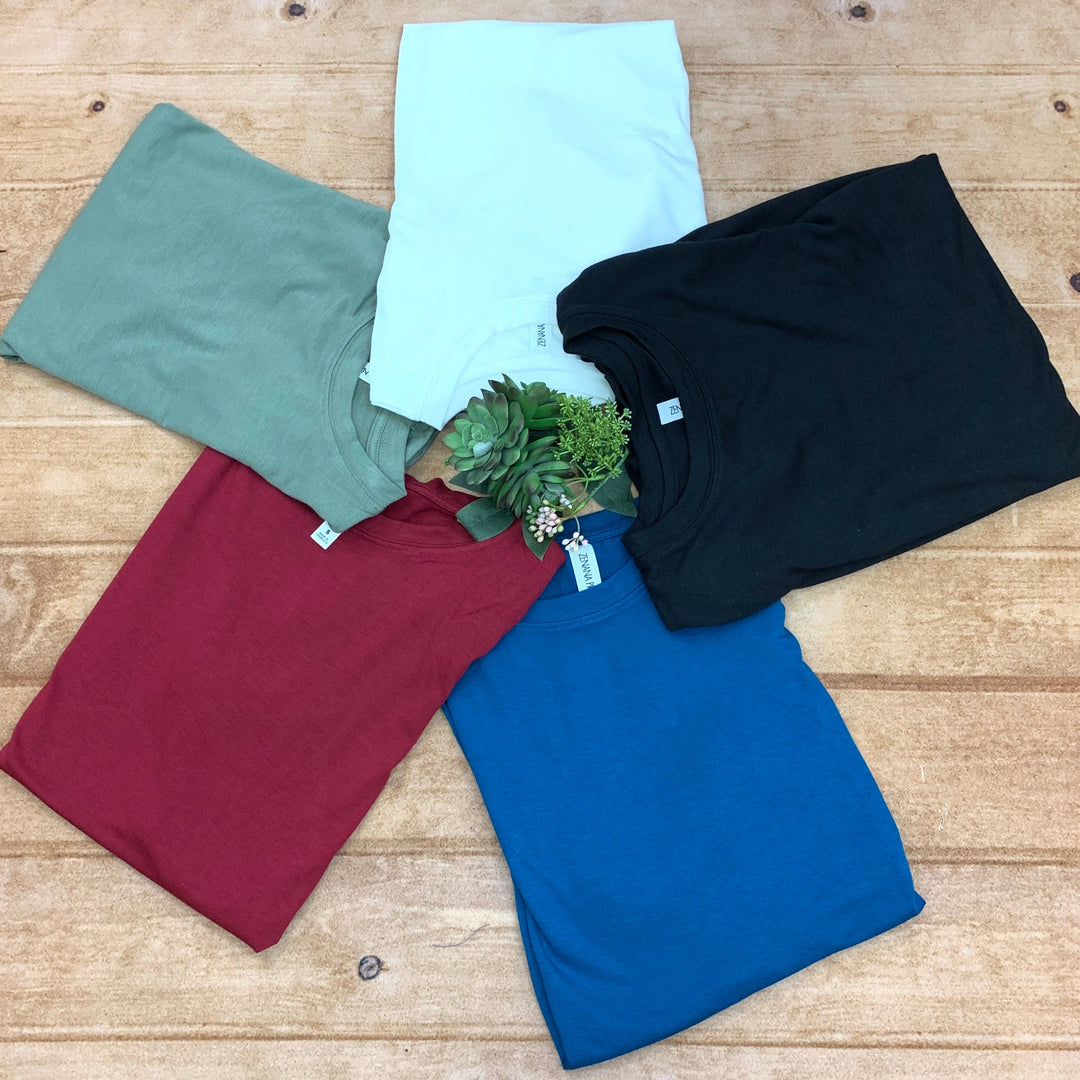 Short Sleeve Basic Tee | gussieduponline