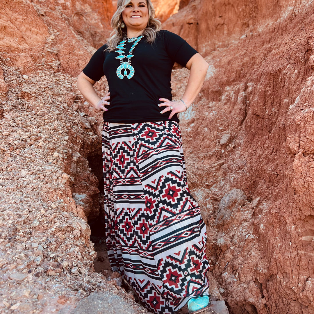 Plus Caribou Canyon Skirt | gussieduponline
