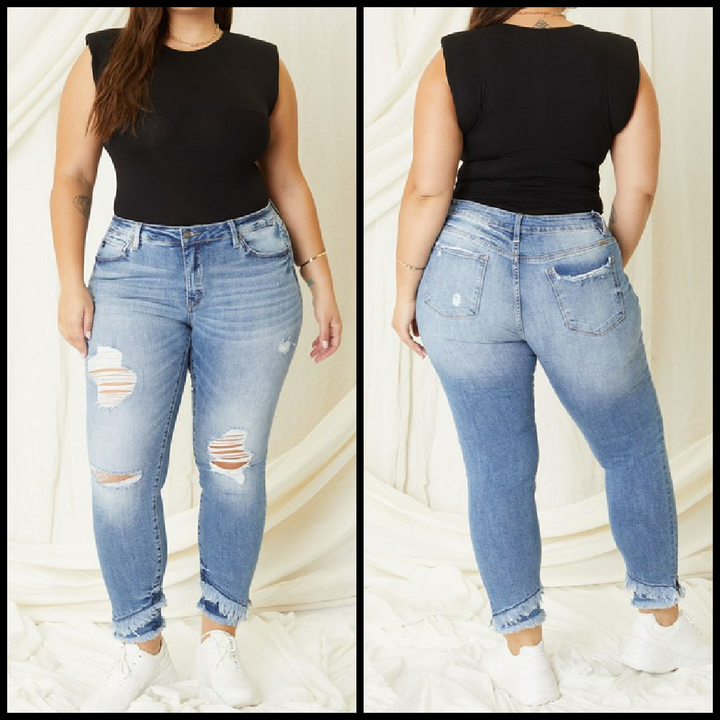 Plus Off The Rails Skinny Jean | gussieduponline